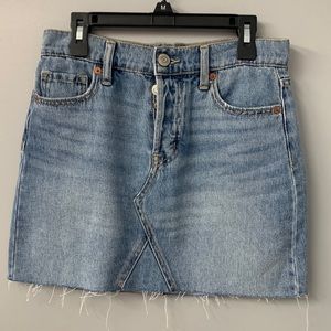 Women's Jean Mini Skirt